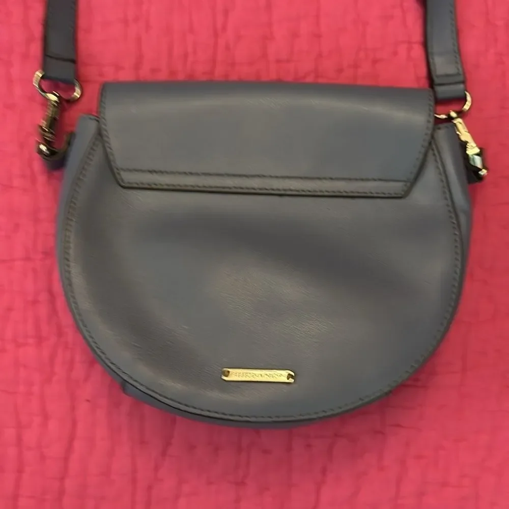 Rebecca Minkoff Elegant genuine leather blue Crossbody Bag